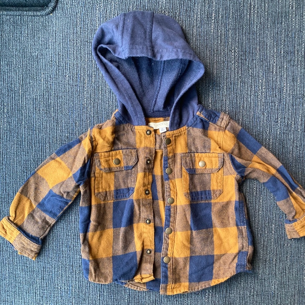 George button up 12-18m
